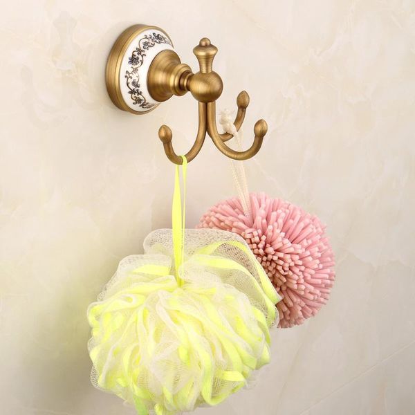 

robe hooks vintage hook bathroom accessories antique brass finish coat