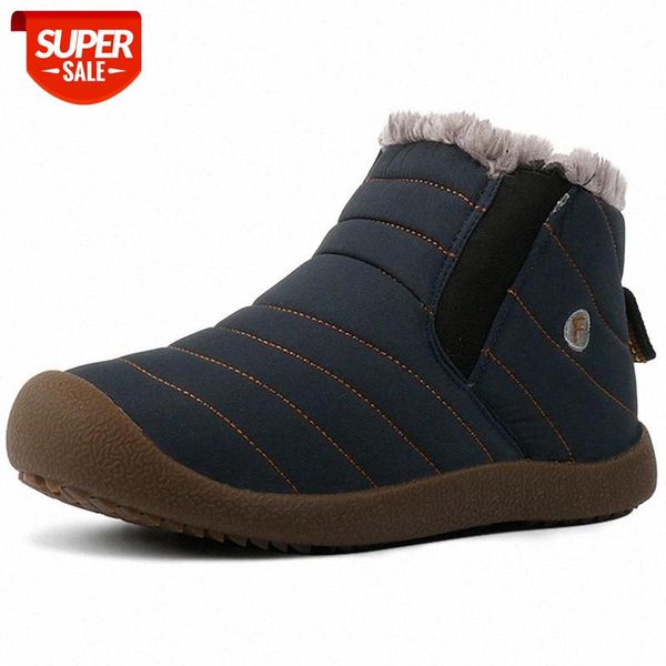 

2020 men shoes waterproof shoes man ankle boots plus size winter men boots warm plush snow military #ll7v