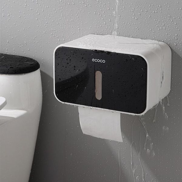 

toilet paper holders ecoco waterproof roll holder,toilet box,bathroom storage,wall mounted tissue box, holder for el home