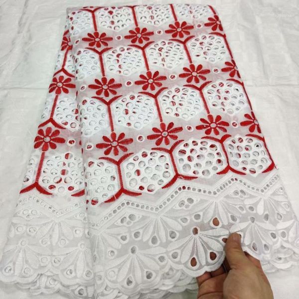 

2020 swiss voile lace fabric bridal materials african laces fabric latest french nigerian cotton lace for wedding dress ly66-3601, Pink;blue