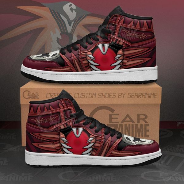 

neon genis evangelion zeruel sneakers anime sho