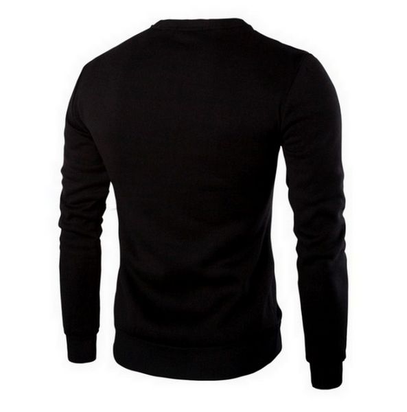 

wholesale-plus size m-5xl leather patchwork hoodies men zipper decoration sweatshirt casual sport coat fashion clothes hoodie kg-154, Black