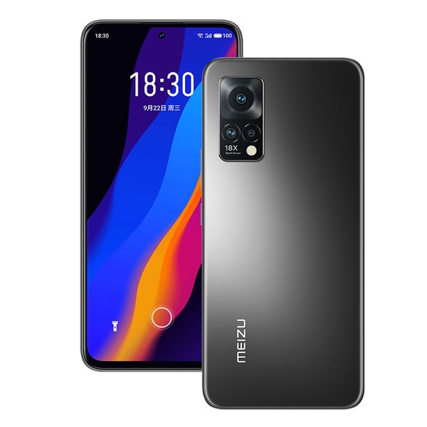 Оригинальный Meizu 18x 5G мобильный телефон 12 ГБ RAM 256GB ROM Snapdragon 870 OCTA CORE 64MP AI 4300MAH Android 6,67 дюйма Amoled полноэкранный отпечаток пальцев ID Face Smart Cell Phone