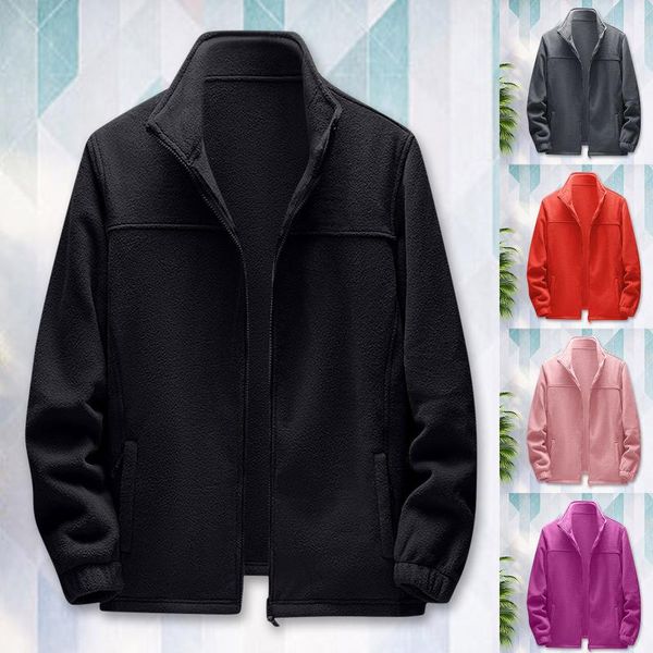 

women's jackets womens autumn coat winter collar jacket fashion warm fleece ladies casual stand-collar down female 2021, Black;brown