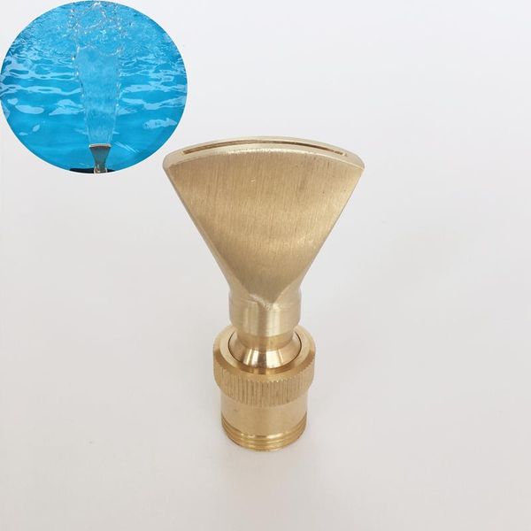 

garden decorations 1/2" 3/4" 1" 1.5" 2" duck tail brass fountain nozzles pool