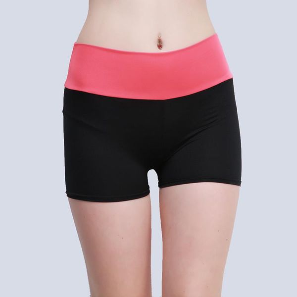 

yoga outfit women shorts sport patchwork color sportswear tights fitness running jogging female 6 colors