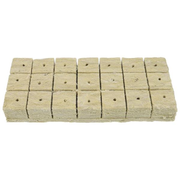 

watering equipments 20pcs practical concavity seedlings rockwool block planting tool