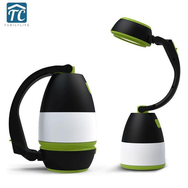 

camp lamp led camping light usb rechargeable mobile power bank camping tent light lantern portable emergency night