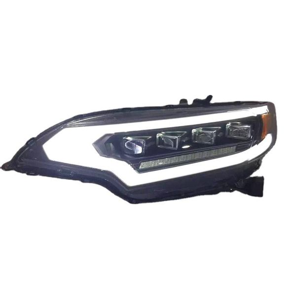 

car headlights for hondafit jazz head lamps 2021 year black housing