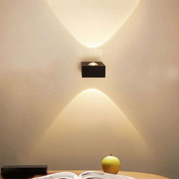 

thrisdar led waterproof wall light up and down aluminum porch lighting modern villa l balcony staircase hallway wall lamp