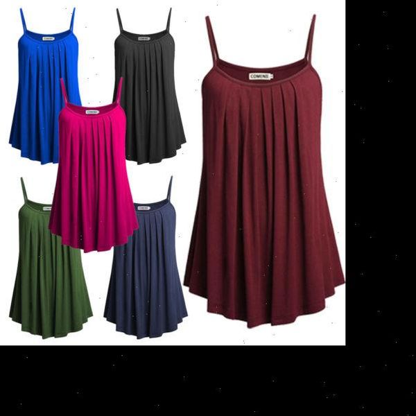 

women sleeveless summer vest t shirt camis blouse ladies solid casual tank casual clothing, White