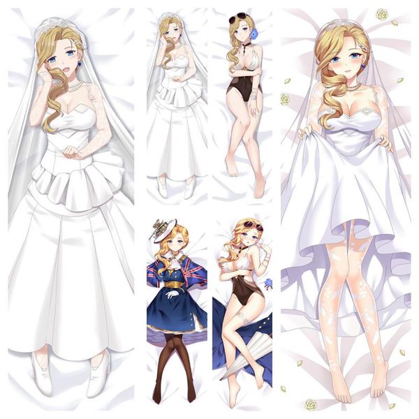

pillow azur lane anime games dakimakura hms hood pillowcase diy customized cushion cover home bedding hugging body case