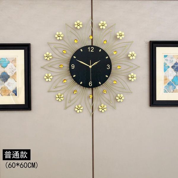

luxury hanging home simple large wall clock modern design clock large wall watches home decor creative wand klok decor