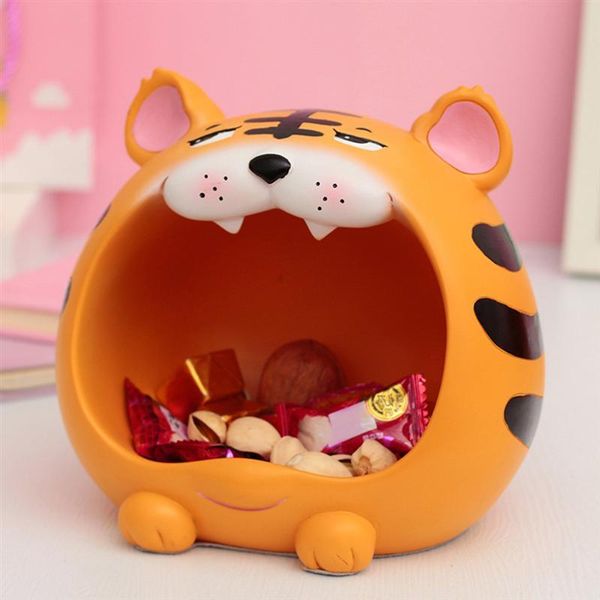 

party favor 1pc decorative adorable table storage holder tigers shape box mascot