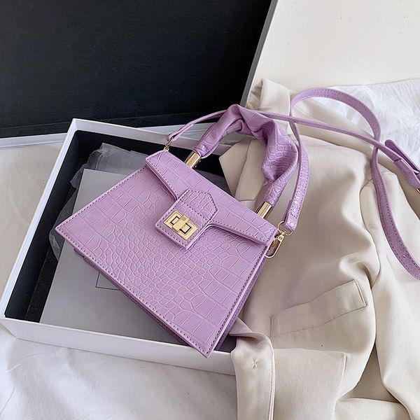 

evening bags women messenger bag alligator pattern summer crossbody elegant shoulder handbags female travel lock cross body