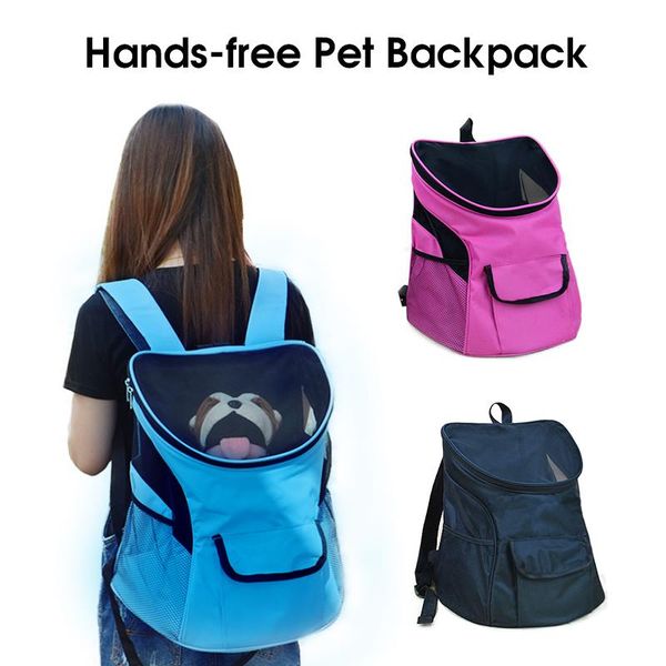 

cat carriers,crates & houses pet carrier big-size hands-travel sport outdoors double shoulder backpacks portable puppy mesh bag dog