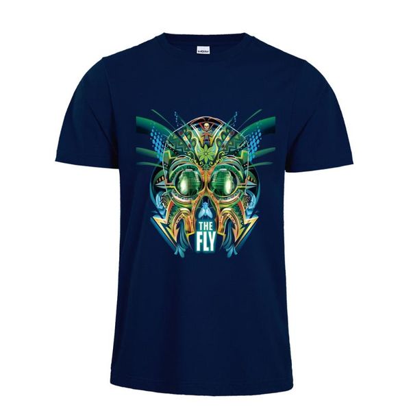 

men's t-shirts men casual oversize custom robot animal pattern t shirt, White;black