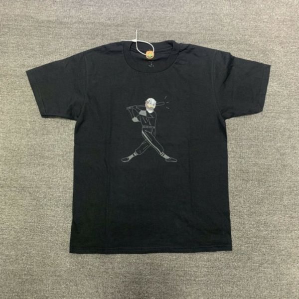 

men's t shirt apparel baseball printting black white tshirts short sleeve t-shirts men's womens hip hop tee real pics, White;black