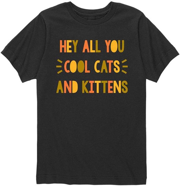 

men's t-shirts cool cats and kittens - toddler short sleeve t-shirt, White;black