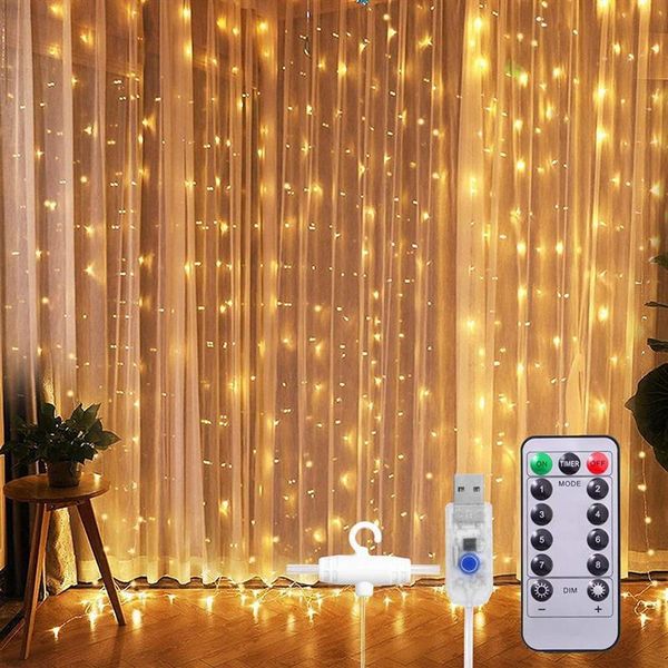 

strings 3m led string fairy light garland festoon curtain lamp remote control usb lights christmas decoration navidad