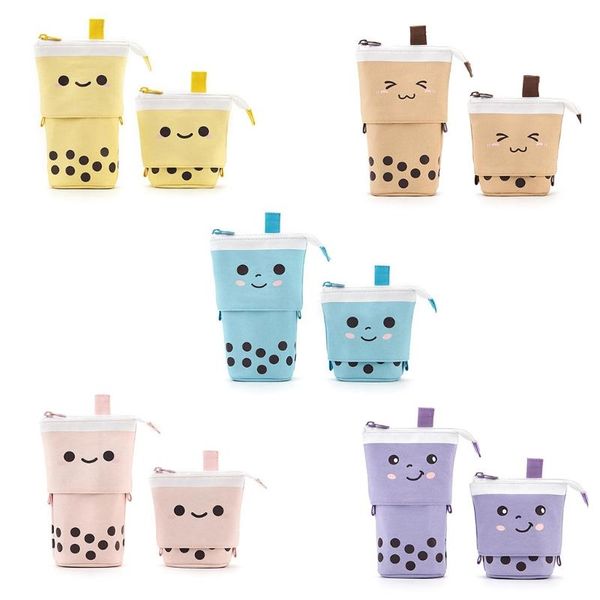 

pencil bags mxlc creative stretchable bag pouch foldable makeup tool portable