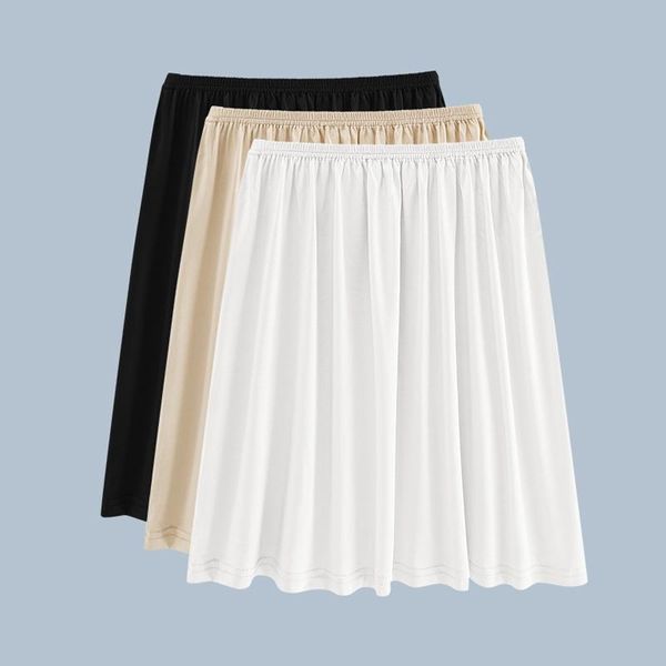 

skirts modal womens mini pleated skirt black women 2021 summer casual a-line