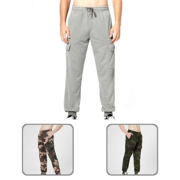 

men's pants casual great breathable fall trousers loose men soft for sports, Black