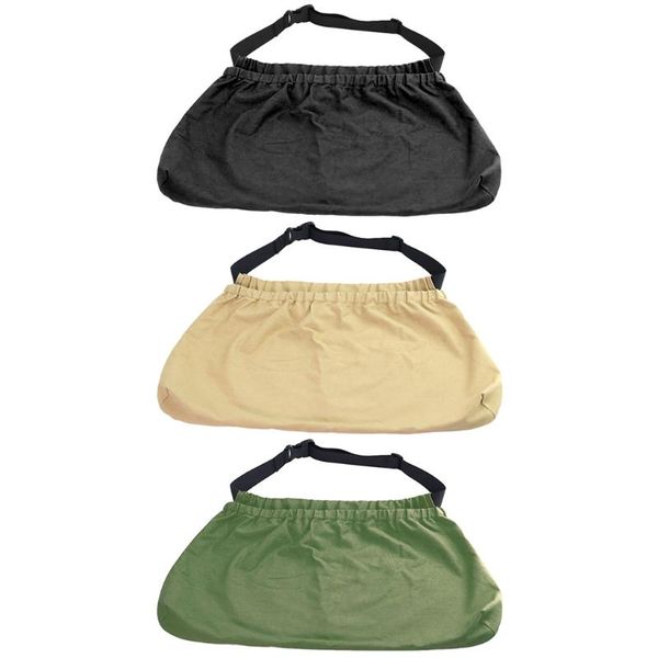 

aprons canvas harvesting apron adjustable storage pockets washable bag foraging for outdoor tool