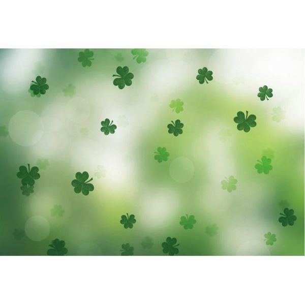 

party decoration st. patrick's day backdrop aperture dreamy clover pography background family holiday po booth studio prop
