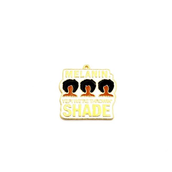 

charms 10pcs alloy black girl bgr053-bgr054, Bronze;silver