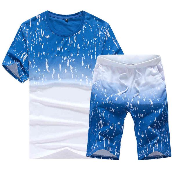 

men's short sve t-shirt, outdoor casual wear, hiking, jogging, two-piece set, Gray