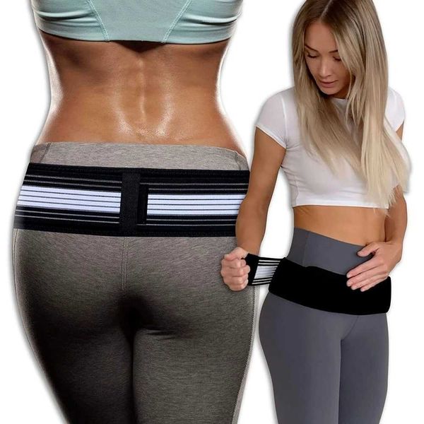 Si Belt Sacroiliac Belt para Mulheres Corretor Pelvic Homens Cintura Cintura Suporte Anca Sciática Pelve Lombar Nerve perna Pós-parto X0713