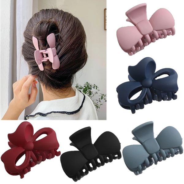 Schleifenförmige Krallen für Frauen, Make-up-Haar, Krabben-Haarnadeln, Haarklammern, Damen-Haar-Accessoires, Damen-Clips für Haare