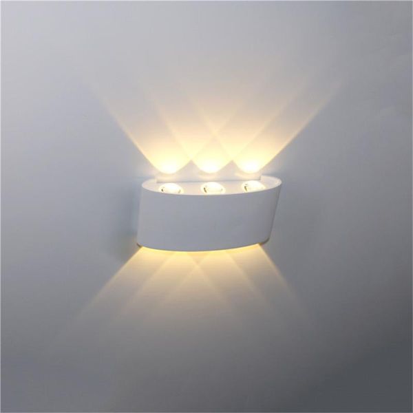 

12w 85~265v cob led wall lamp indoor outdoor simple style wall lights for bedroom hallway porch balcony waterproof home decor