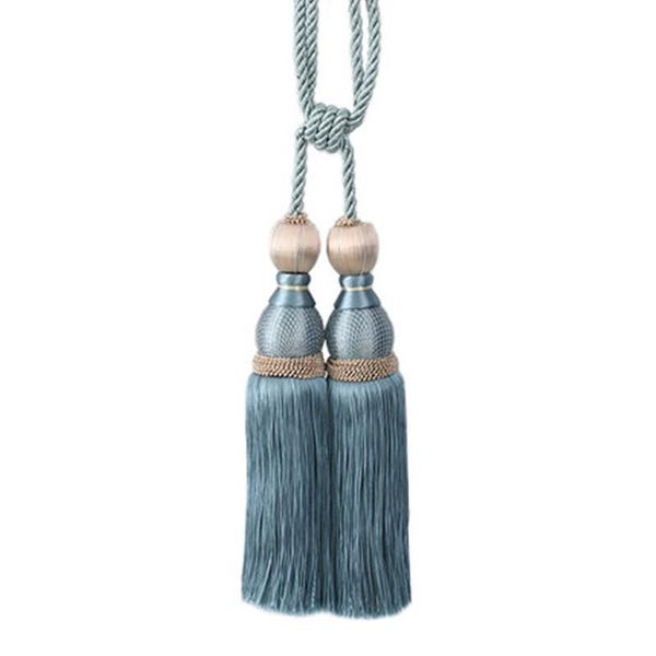 

other home decor 1pcs polyester tassel curtain tieback handmade hanging ball tassels fringe curtains holder buckle rope room accessories