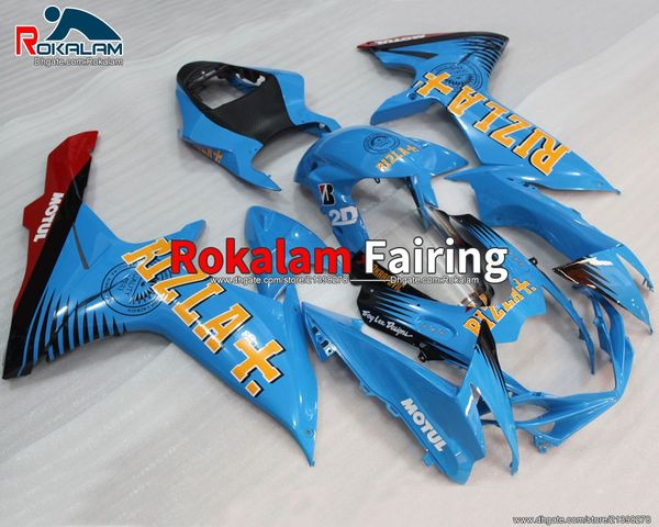 

gsxr600 aftermarket fairings 11 12 for suzuki gsxr750 2011 2012 2013 2014 2015 2016 2019 gsx-r600 gsx-r750 fairing set (injection molding)
