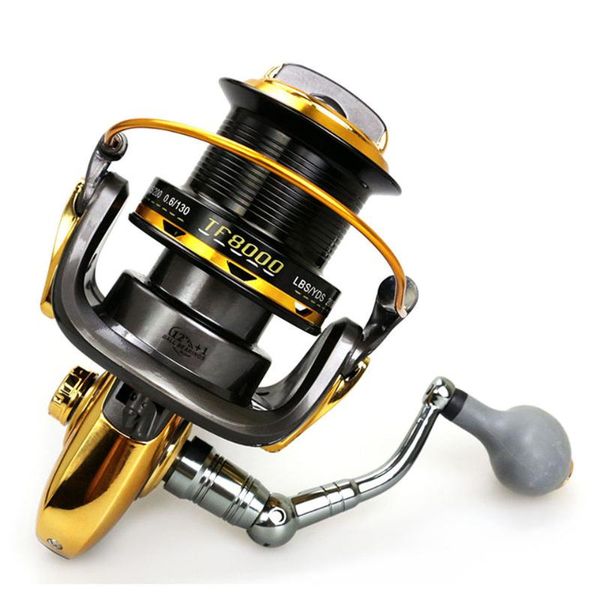 

baitcasting reels large capacity long distance casting sea fishing spinning reel all metal gapless line winder