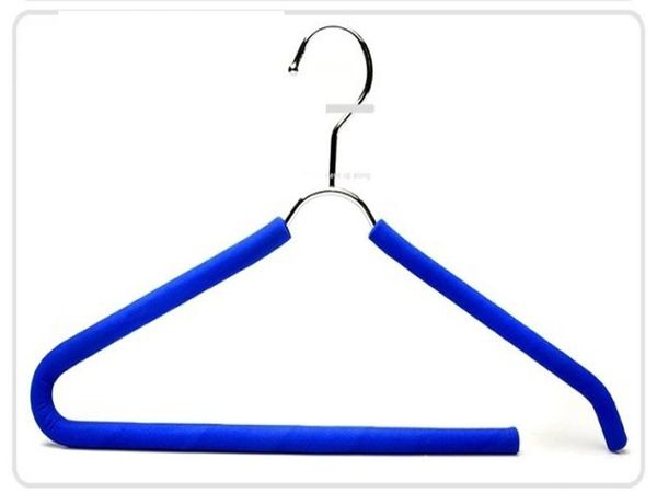 

hangers & racks 10pcs/lot 41cm glue cotton the stainless steel anti-skid multi-functional hanger trousers rack