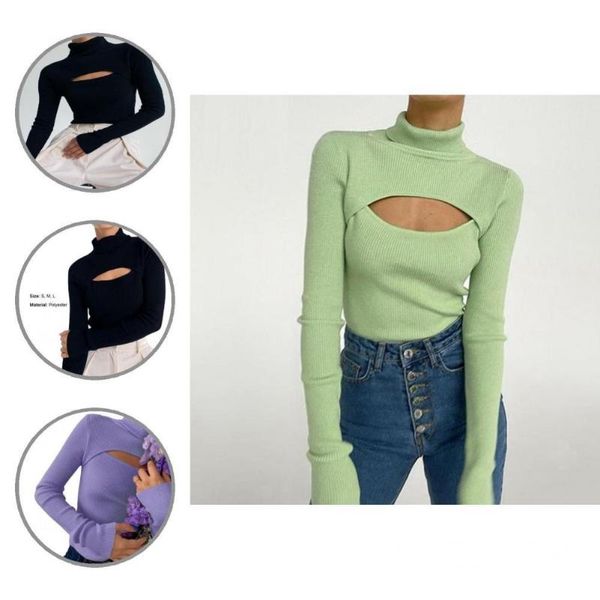 

women's sweaters soft terrific autumn turtleneck women blouse anti-shrink long sleeve for work, White;black