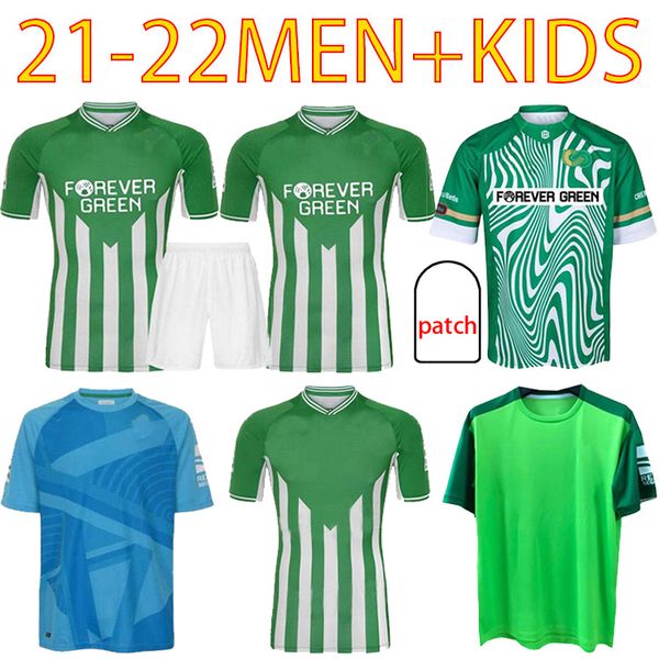 

2021 real betis soccer jersey joaquin b.iglesias hombres niÃ±os men kids training juanmi fekir bartra canales camiseta de fÃºtbol, Black;yellow