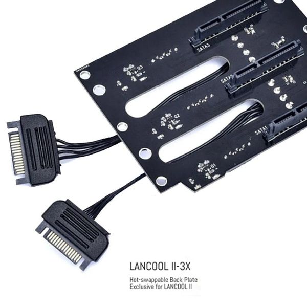 

lianli swappable hard drive back plate for lancool ii, lancool-ii-3x