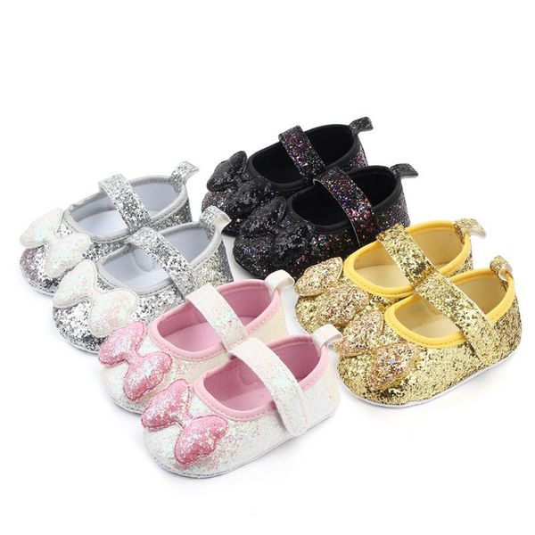 

flat shoes infant girls sport beach sandals indoor soft-soled bow-knot princess baby walking children summer kids, Black;grey