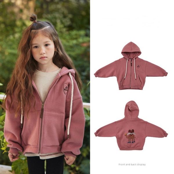 

2021 new winter ld brand kids sweaters for boys girls coat fashion print warm sweatshirts baby children cotton outwear clothes cwb5, Blue