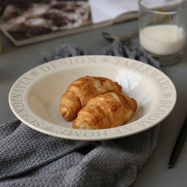 

european tableware specialty restaurant ceramic spaghetti creative instant noodles ramen household soup bowl vegetable