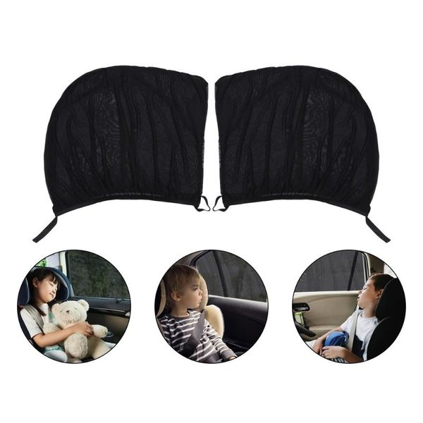 

car sunshade 2pcs stretchable window shade uv protection breathable side shades