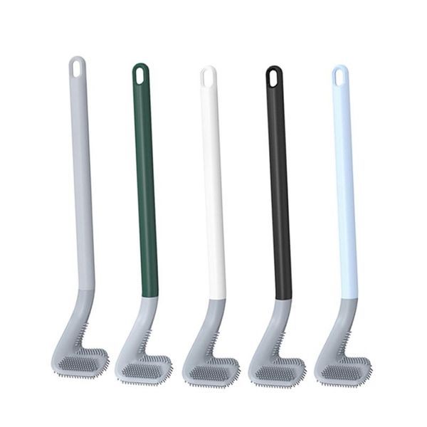 

bath accessory set golf brush head toilet no dead ends household wall hanging long handle squatting cleaning