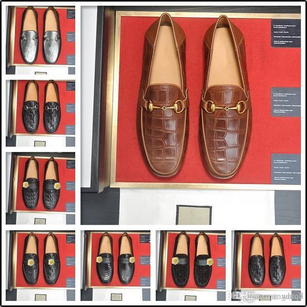 

men casual shoes fashion men shoes handmade suede genuine leather mens loafers moccasins slip on men's flats male driving shoes 33, Black