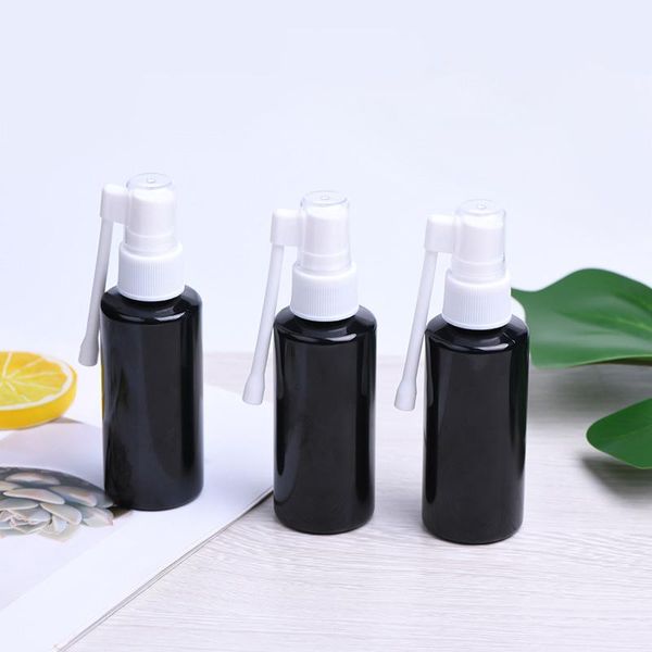 

20 pcs 60ml plastic refillable transparent perfume alcohol atomizer empty spray bottle