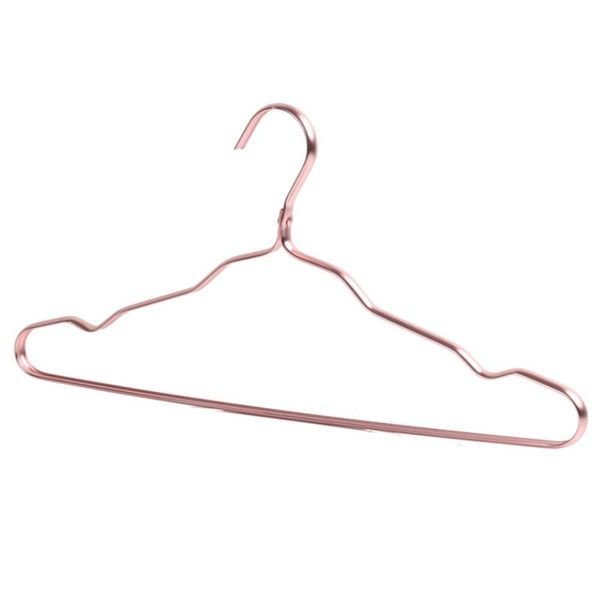 

laundry bags rose metal clothes shirt hanger with groove, non-slip clothing support, suit (30 / batch)