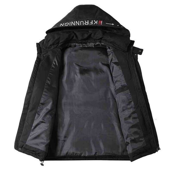 

Men's Down & Parkas Quality Winter Man Hooded Coat Keep Warm Embroidery Coats Comfortable Black Gray Green M-4XL Clothes Men e3ui# CZBI